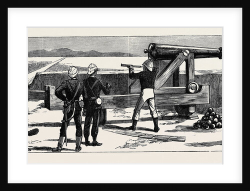 The War in Egypt, Fort Mex, Alexandria: The South-East Corner: Reconnoitring the Enemy's Position by Anonymous