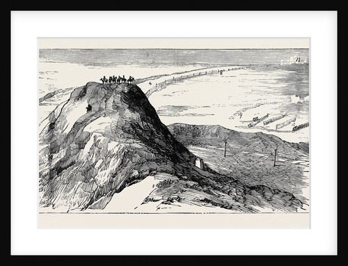 The Position of Sir Garnet Wolseley and Staff During the Engagement at Mahuta, August 25 by Anonymous