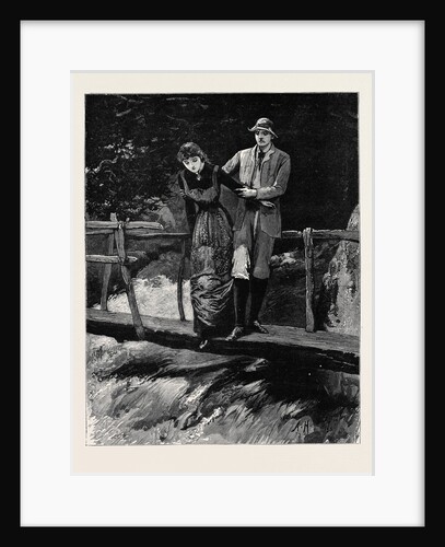 Kit, a Memory; Frank Found Himself Alone with Trenna Upon the Little Rustic Bridge that Spanned the Waterfall by Anonymous