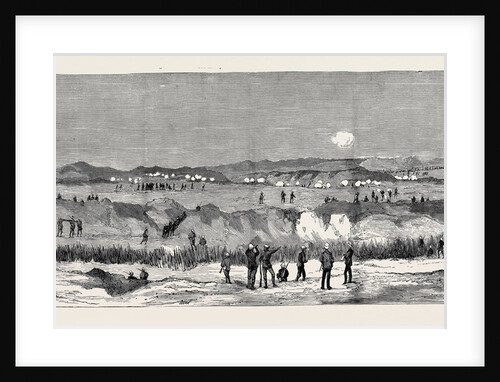 The Engagement at Chalouf on the Suez Canal, August 20 by Anonymous