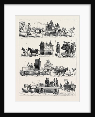 The Preston Guild Festival, the Trophies in the Trades Procession by Anonymous