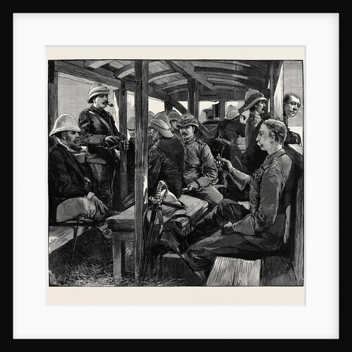 The Chiefs of the United Service: Sir Garnet Wolseley, Admiral Sir Beauchamp Seymour, and Their Staffs on Their Way to the Front by Anonymous