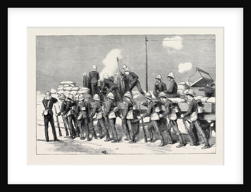 Fighting Arabi with His Own Weapons: Working the Krupp Gun at Kassassin, August 28 by Anonymous