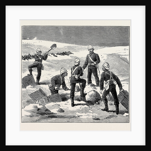 After the Fight at Kassassin: Burying the Enemy's Ammunition, August 29 by Anonymous