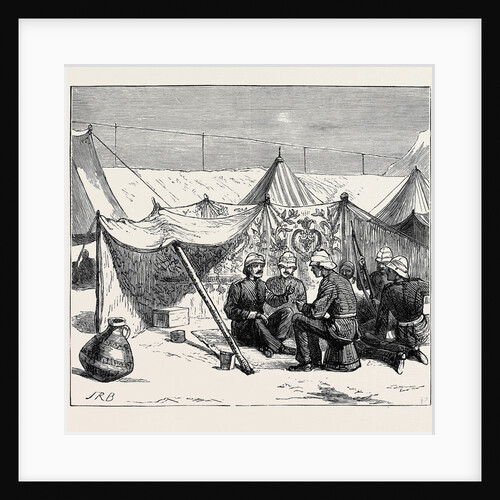 A Bivouac of the Royal Marines at Mahsameh by Anonymous