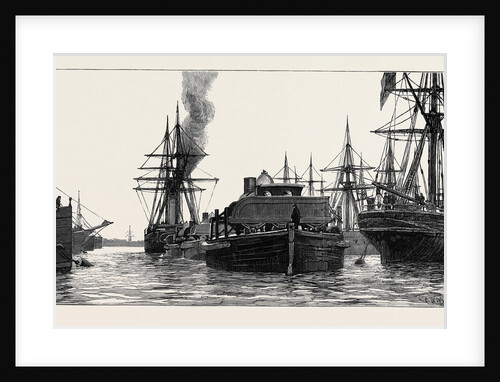 Engines from Alexandria Passing Up the Suez Canal to Ismailia by Anonymous