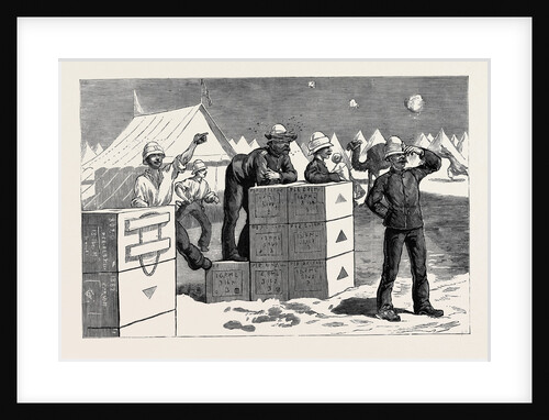 The First Rifle Volunteers Under Fire: The Post Office Corps at Kassassin, September 9 by Anonymous