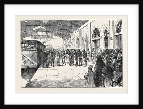 Arrival of Sir Garnet Wolsely at Cairo Railway Station, September 15 by Anonymous
