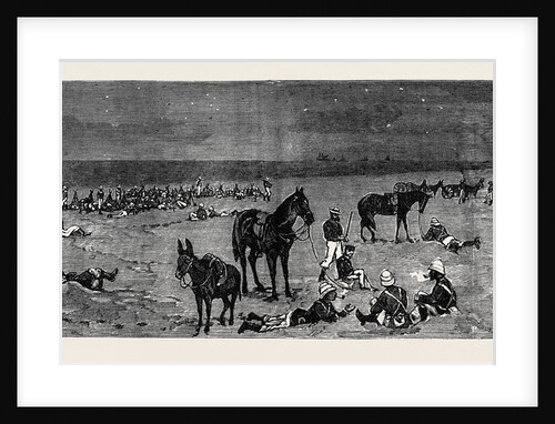 A Force of 150 Blue Jackets Awaiting Daylight to Attack Fort Ghemileh, 4.30 A.M., September 21 by Anonymous