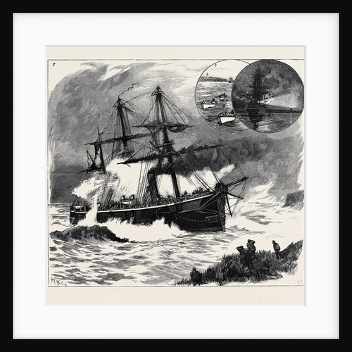 The Wreck of H.M.S. Phoenix Off Prince Edward's Island, September 12, 1882 by Anonymous