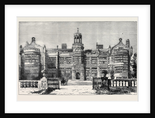 Ingestre Hall, Staffordshire, Seat of the Earl of Shrewsbury, Destroyed by Fire, October 12 by Anonymous