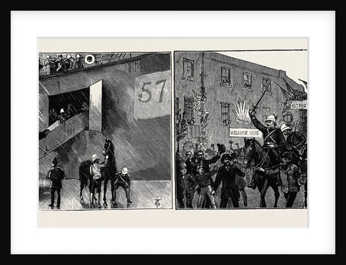 The Return of the Guards, Dry (?) Land at Last by Anonymous