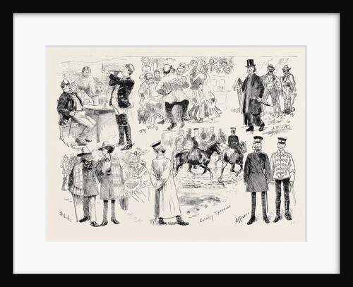 An Artist's Character Sketches in Berlin by Anonymous