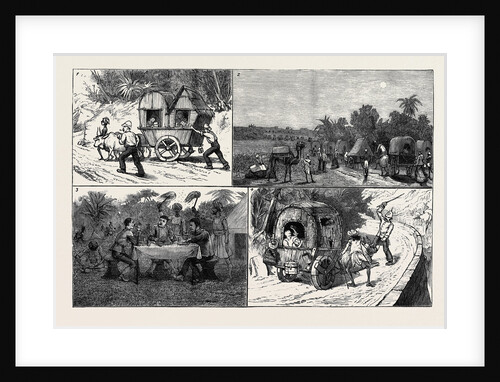 India, a March to a Hill Station with Invalids by Anonymous