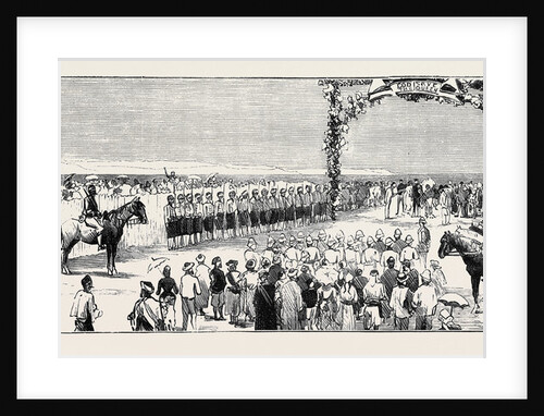 The High Commissioner Opening the New Pier, Larnaka, Cyprus by Anonymous