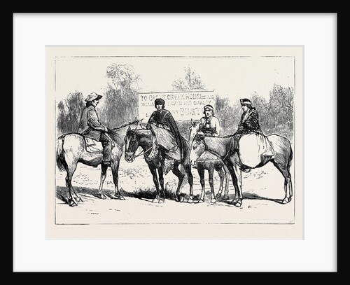 A Riding Party in British Columbia by Anonymous