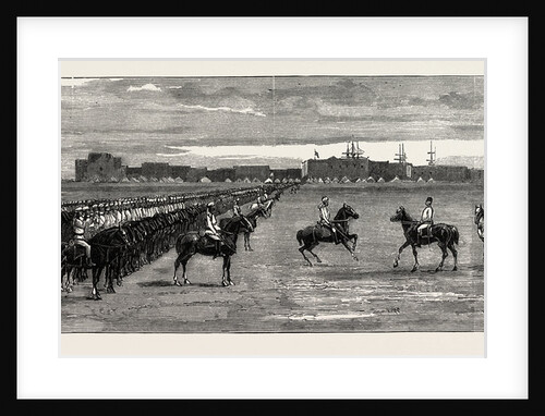 The Rebellion in the Soudan Review of Troops by Baker Pasha at Suakim on Christmas-Day 1883 by Anonymous