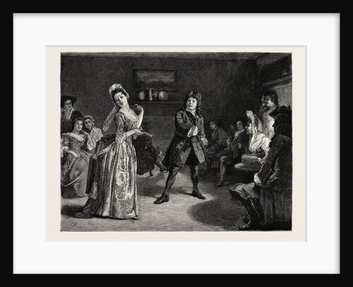 Dorothy Forster: She Sometimes Comes Sweeping Across the Floor As If She Had Whole Yards of Train behind Her. by Anonymous