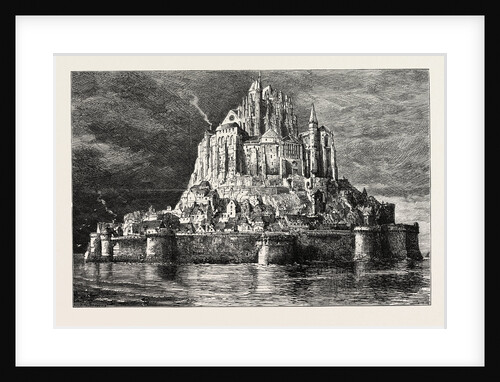 Mont St. Michel Normandy France by Anonymous