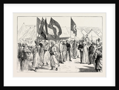 The Rebellion in the Soudan: The Negotiations with the Tribes Visit of Sheik Syed Mahomed El Mhargani to General Sartofius at Suakim by Anonymous