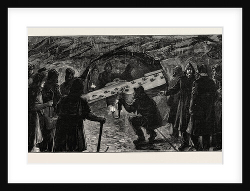 The New Railway Tunnel Under the River Mersey Connecting Birkenhead with Liverpool Breaking Down the Last Partition by Anonymous