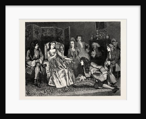 Dorothy Forster: He Then Spread a Cushion on the Carpet and Sat or Lay Upon It at My Feet. by Anonymous