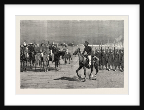 The Rebellion in the Soudan: Review of Egyptian Troops at Suakim by Admiral Sir W. Hewett by Anonymous