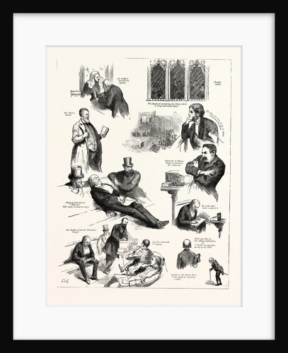 Character Sketches in the House of Commons During the Debate on the Vote of Censure London by Anonymous