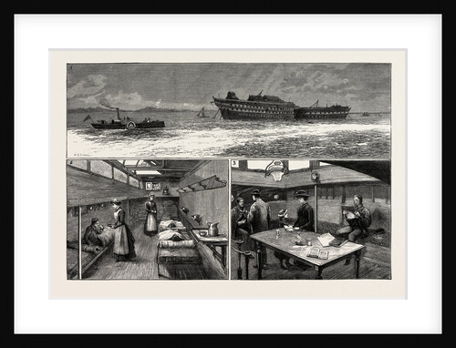 The Smallpox Epidemic and the Metropolitan Asylums Board: The Red Cross New Ambulance Steamer by Anonymous