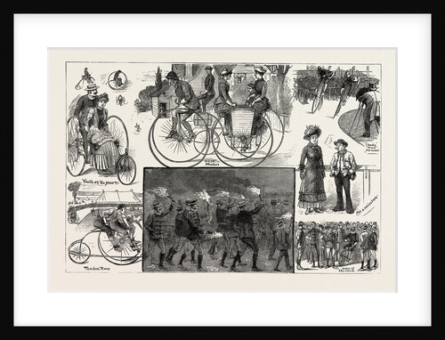 Notes at the Cyclists' Camp Alexandra Park London UK by Anonymous