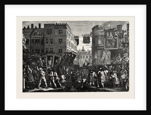 The Lord Mayor's Show after Hogarth by Anonymous