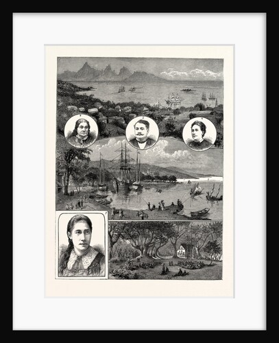 The Visit of Queen Marau of Tahiti to Europe by Anonymous
