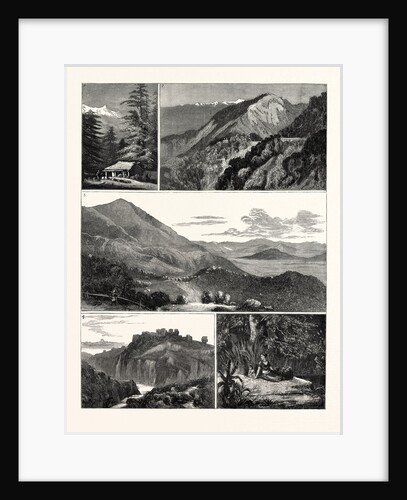 On the Way to an Indian Hill Station by Anonymous