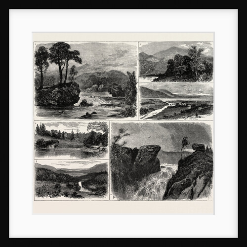 Views in the Vale of Rannoch Perthshire Scotland by Anonymous