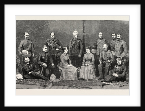 The Duke and Duchess of Connaught at Meerut India by Anonymous