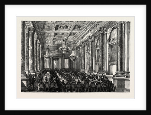 Interior of Goldsmiths' Hall London UK by Anonymous