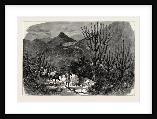 With Admiral Sir W. Hewett's Embassy to King John of Abyssinia: A Glimpse from the Maiensi Pass by Anonymous