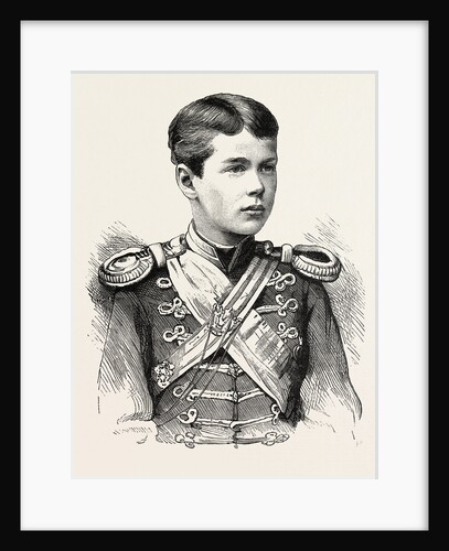 The Hereditary Grand Duke Nicholas Alexandrovitch of Russia Czarevitch by Anonymous