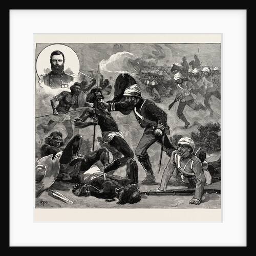 Captain Arthur Knyvet Wilson V.C. R.N. At the Battle of Teb by Anonymous