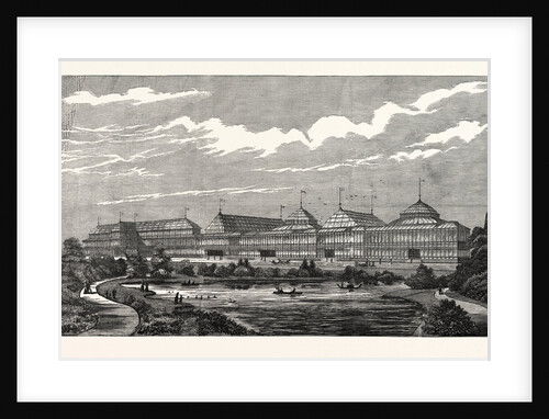 The Albert Exhibition Palace Battersea Park London UK by Anonymous