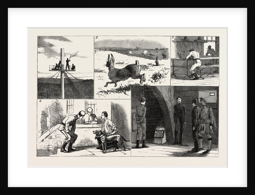 The Easter Volunteer Manoeuvres at Portsmouth UK by Anonymous