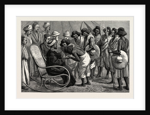 The Soudan Friendly Natives Doing Homage to the Sheik El Morgani by Anonymous