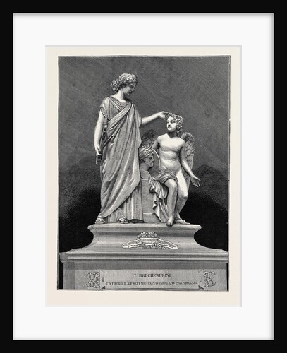 Monument to Cherubini, the Musical Composer, in the Church of Santa Croce, Florence by Anonymous