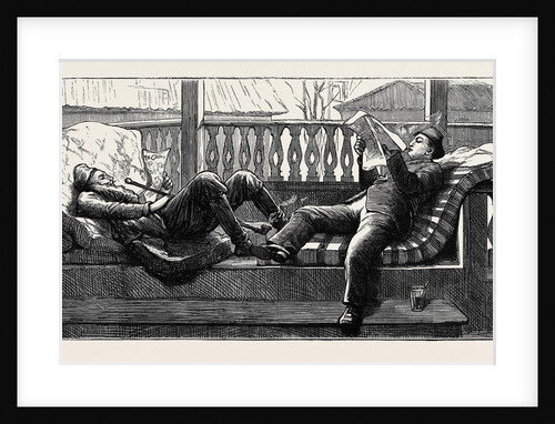 The Eastern Question: A Lounge at Nisch by Anonymous