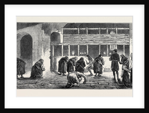 The War in the East: Mass for the Victims of the Bulgarian Massacres in the Church of Batak by Anonymous
