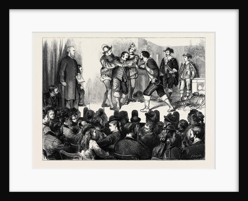 Scene from the Drama of Don Guzman, at a Soirée of the Royal Association in Aid of the London Deaf and Dumb by Anonymous