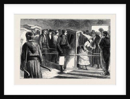 The Eastern Question: Constantinople, Going to a Masquerade Ball in Pera by Anonymous