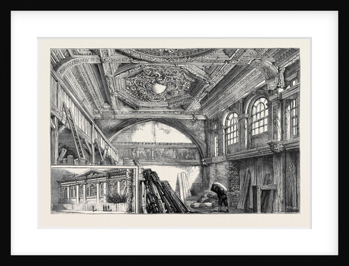 Carpenter's Hall, in the Course of Demolition: Exterior and Interior of the Hall by Anonymous