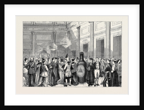 The Duchess of Edinburgh at Malta: Fancy Ball at the Governor's Palace, Valetta by Anonymous