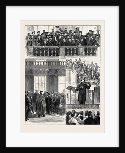 Installation of Herr Joachim As Musical Doctor at the University of Cambridge by Anonymous